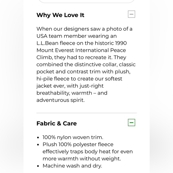 LL Bean Hi Pile Fleece Pullover - Picture 4 of 12